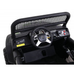 Elektrické autíčko Mercedes Unimog - lakované - moro